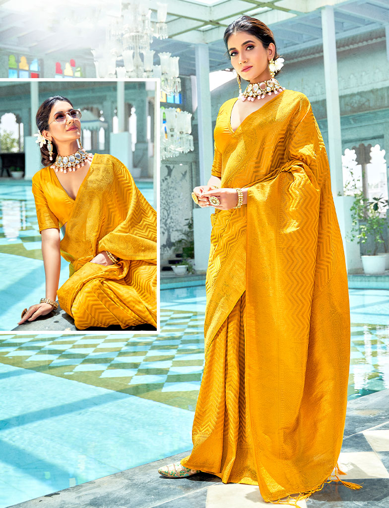 25+ Yellow Wedding Saree Ideas & Inspirations • Keep Me Stylish